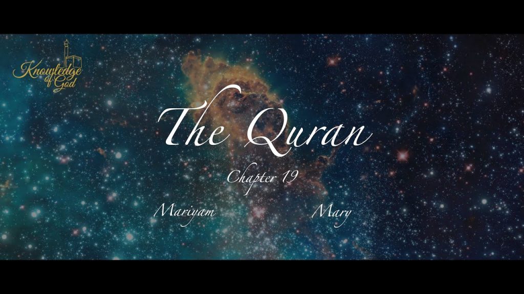 Story of Miraculous birth of Jesus From Chapter Mary in the Quran